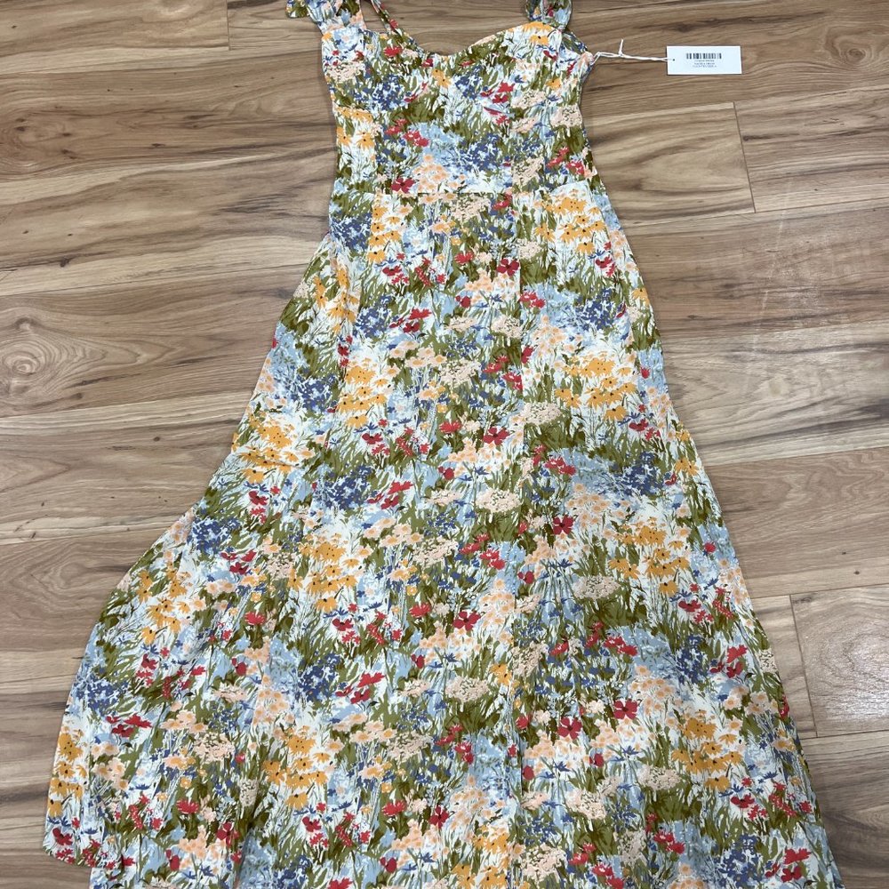 Reformation Nadira Dress in Countryside | New - Picture 8 of 11